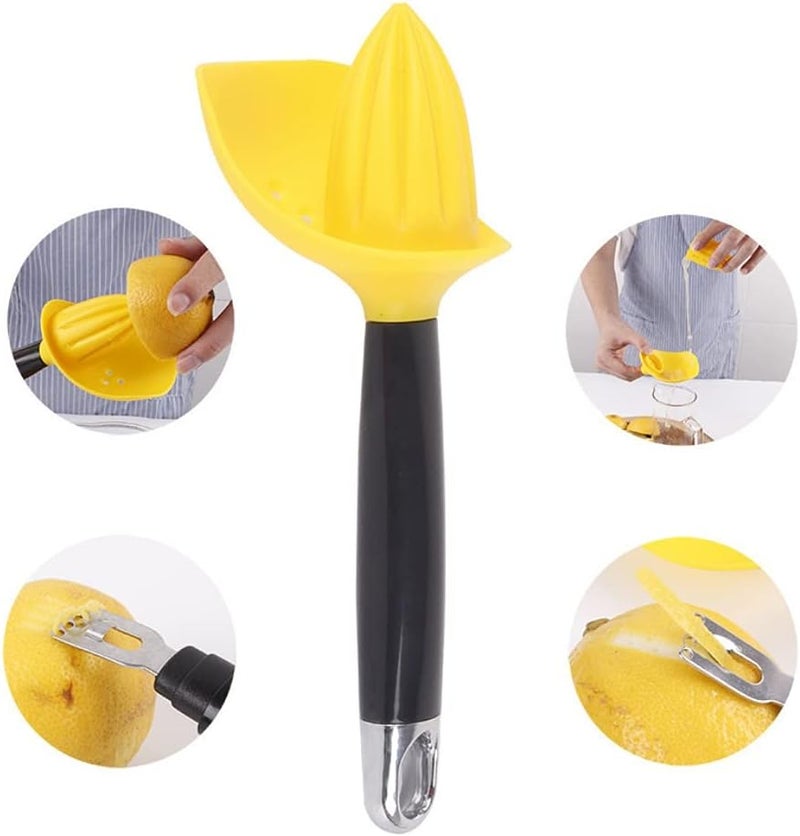 ويوبلز عصارة ليمون يدوية متعددة الأغراض (صفراء) - Image 2