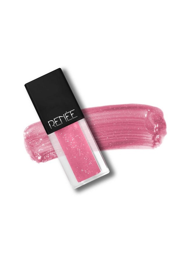 Renee - Renee See Me Shine Lip Gloss - Pink Pow Wow 2.5ml | Glossy Non Sticky & Non Drying Formula | Long Lasting Moisturizing Effect | Compact and Easy to Carry - Image 1