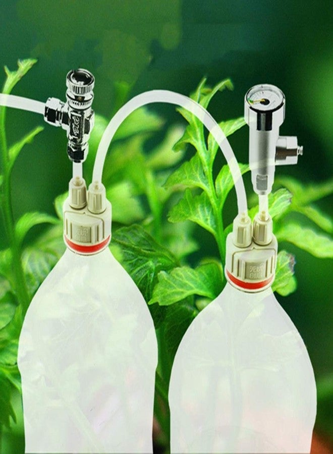 FRIGIIRE Aquarium CO2 Generator Carbon Dioxide Reactor Fish Tank DIY Quick Twist Bottle Cap Air Diffuser Generator Part,5pieces/Plastic - Image 3