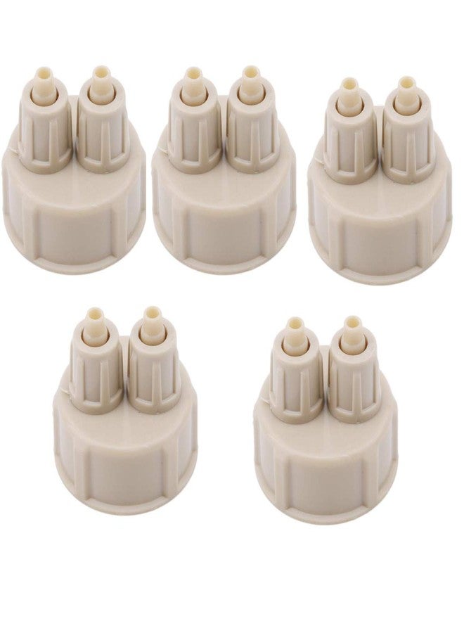 FRIGIIRE Aquarium CO2 Generator Carbon Dioxide Reactor Fish Tank DIY Quick Twist Bottle Cap Air Diffuser Generator Part,5pieces/Plastic - Image 1