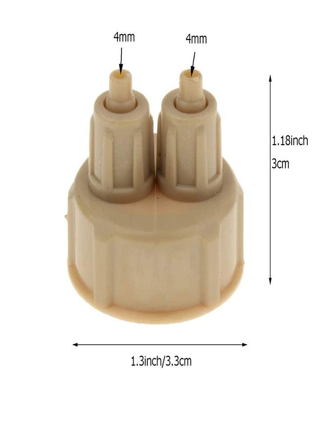 FRIGIIRE Aquarium CO2 Generator Carbon Dioxide Reactor Fish Tank DIY Quick Twist Bottle Cap Air Diffuser Generator Part,5pieces/Plastic - Image 2