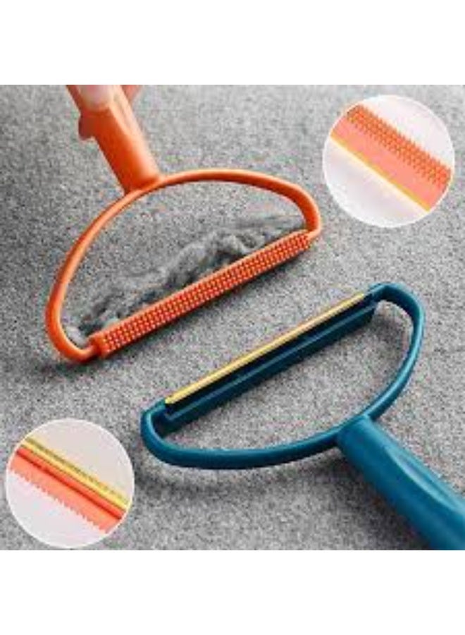 Lint and pet hair remover for clothes and furniture - random color
