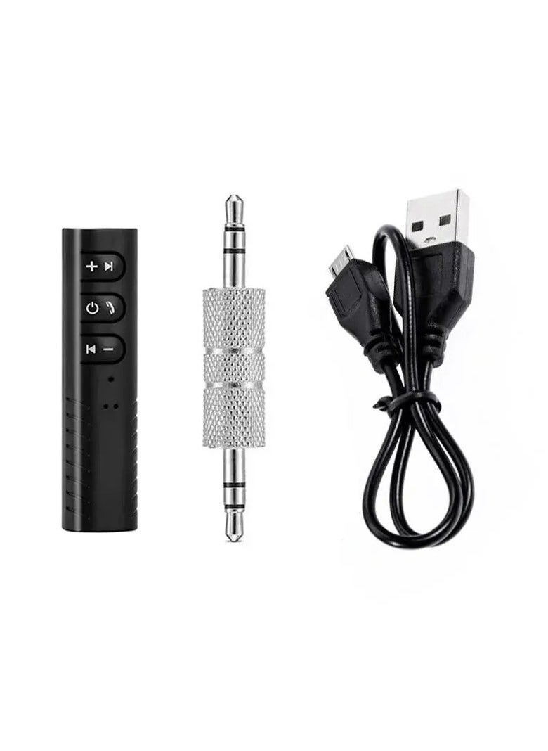 HuHa Wireless Bluetooth Compatible 5.0 Receiver Transmitter Adapter 3.5mm Jack For Car Music Audio Aux Headphone Reciever Handsfree 