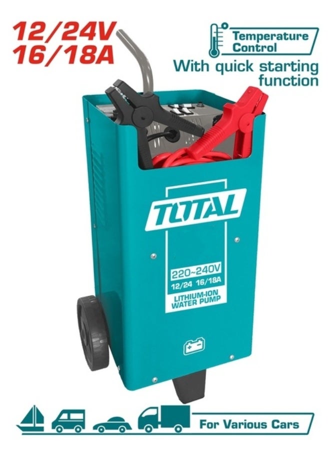 12-24V Car Battery Charger & Jump Starter