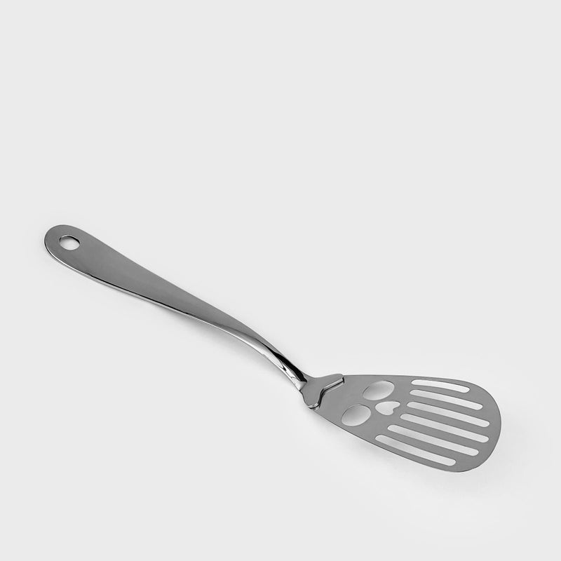 Suck UK | Skull Metal Spatula | Stainless Steel Spatula | Slotted Fish Spatula | Goth Kitchen Accessories & Gothic Home Decor | Wok Spatula & Egg Spatula | Kitchen Spatula | Cooking Gifts For Women - Image 2