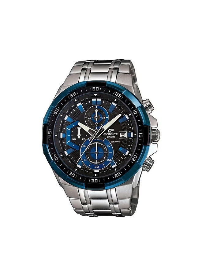 CASIO Men's stainless steel waterproof chronograph watch EFR-539D-1A2VUDF - Image 1