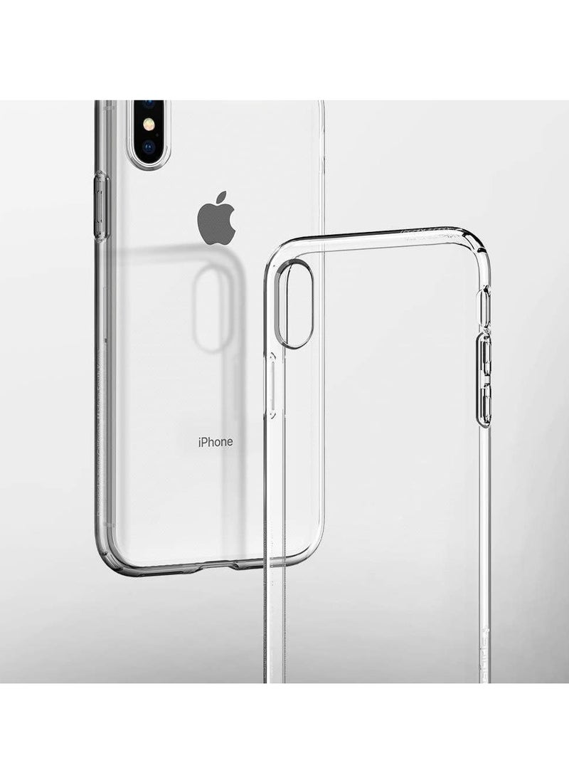 تين تك - جراب حماية شفاف لموبايل ايفون اكس ماكس /  iPhone XS MAX من البولي يوريثين المقاوم للحرارة مضاد للخدوش من تين تك - شفاف - Image 1