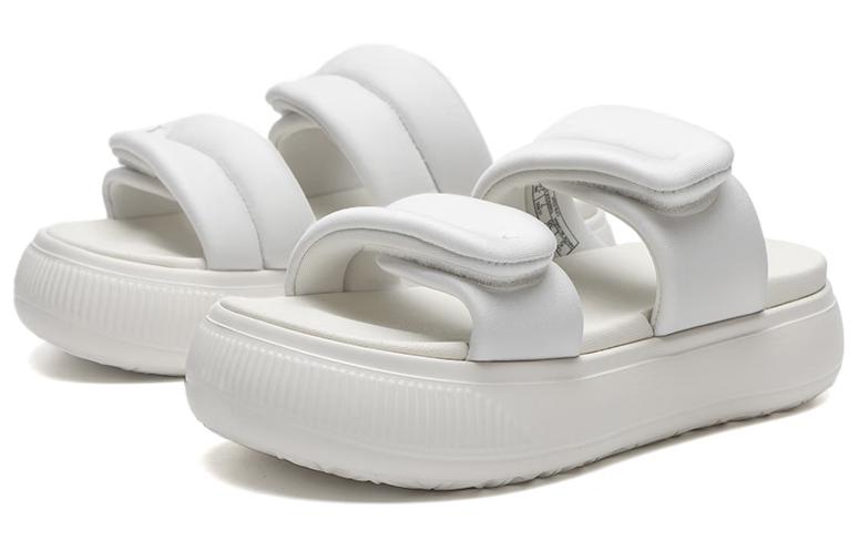PUMA (WMNS) PUMA Mayu Puffy Slides 'Warm White' - Image 3