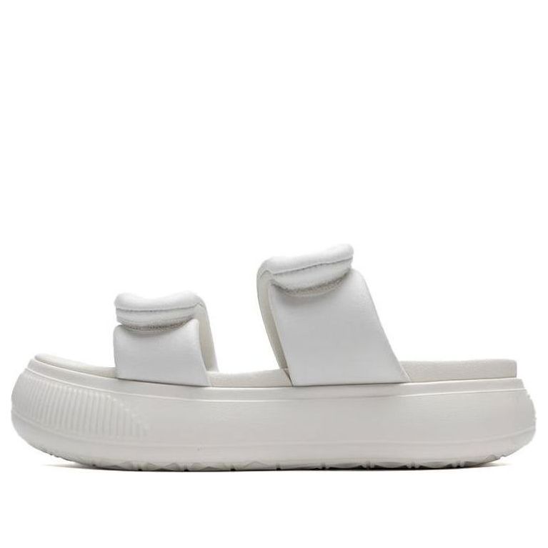 PUMA (WMNS) PUMA Mayu Puffy Slides 'Warm White' - Image 1