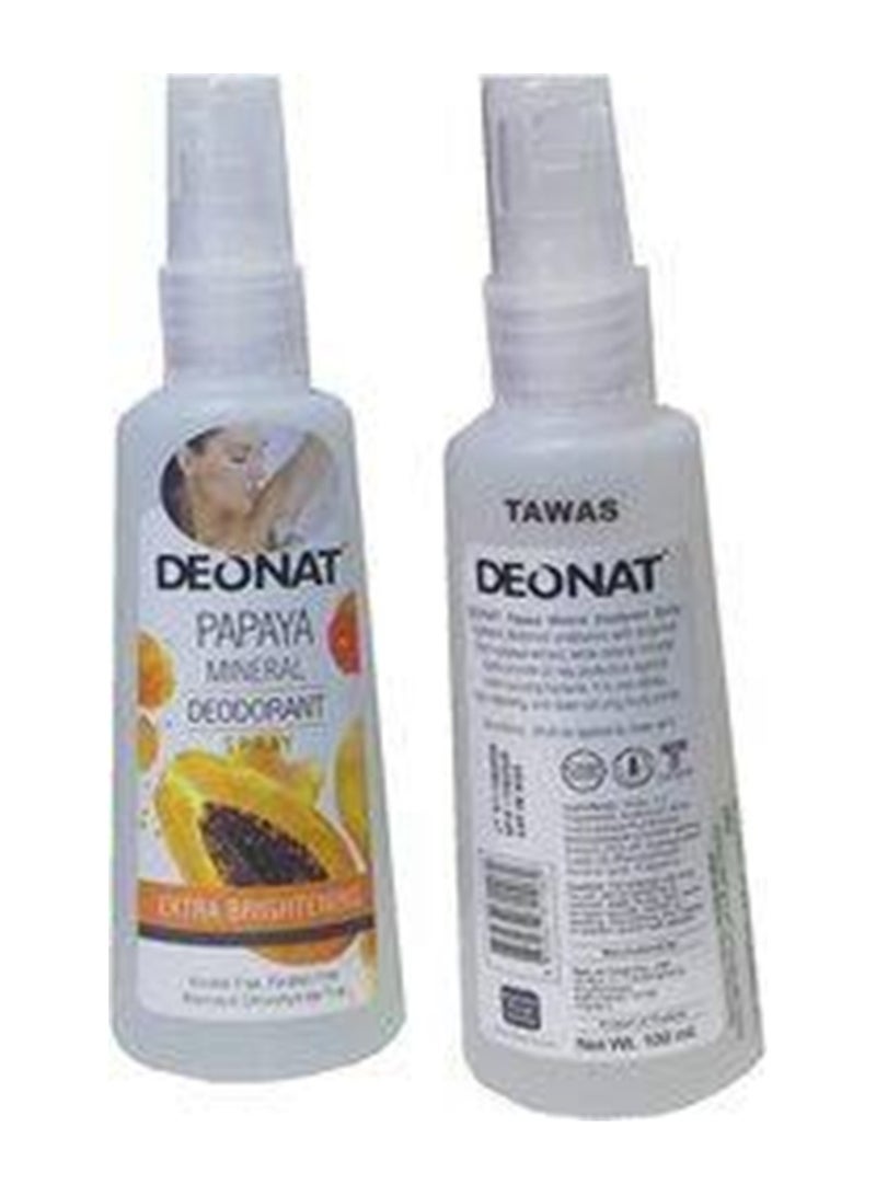 بخاخ ديونات البابايا الطبيعي 100 مل