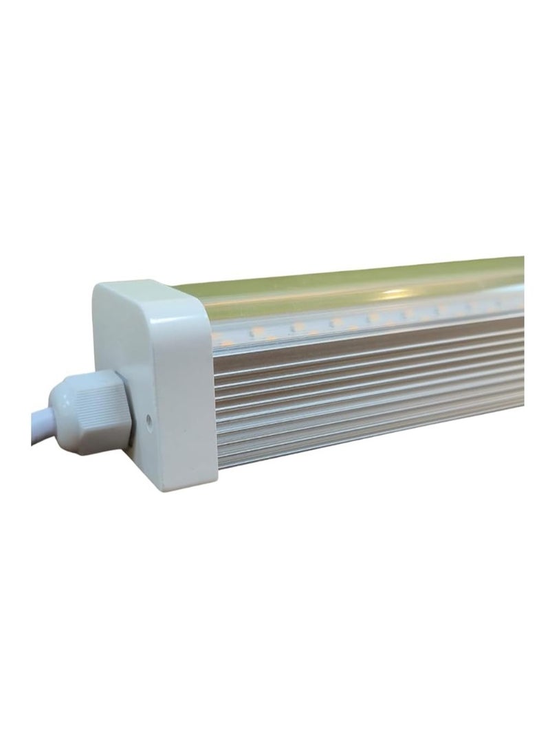 ماركة غير محددة مصباح نمو LED T12 20W طيف كامل – LEDs بيضاء، مقاوم للماء IP65، 600mm، 156 LED، مثالي للفراولة والمحاصيل المثمرة، ضوء نباتات داخلي  - Image 3