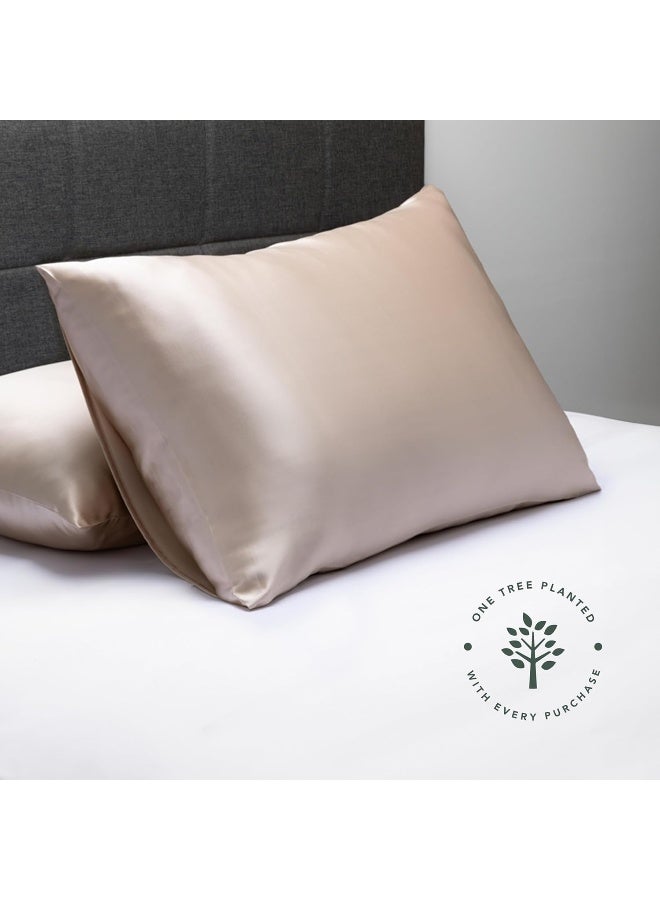 Fishers Finery 19mm 100 Pure Mulberry Silk Pillowcase Good Housekeeping Quality Tested White S - Image 3
