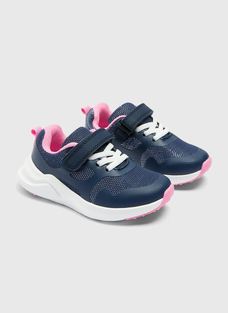 Matalan Girls Navy Sports Trainers