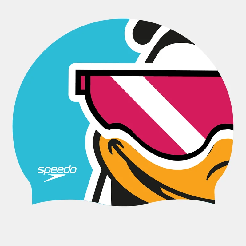 speedo Kids' Printed Swimming Cap