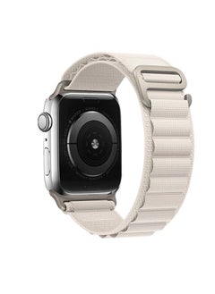 HEXABEX Replacement Apple Watch Ultra Alpine Loop Band Strap Compatible with 46mm/45mm/44mm/49mm for All Series Starlight  - Image 2