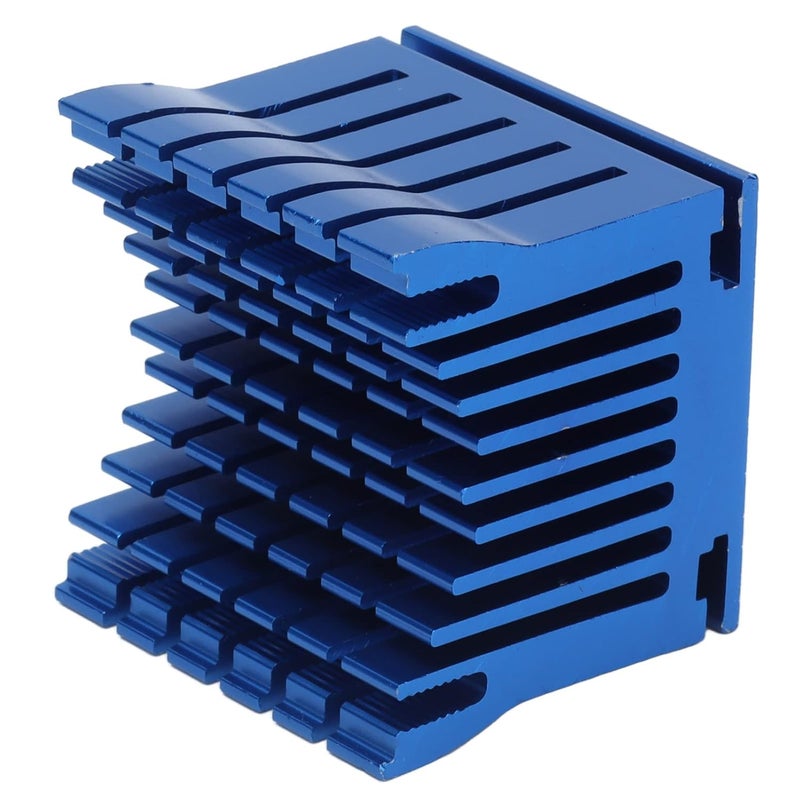 2Pcs Aluminum Heatsink Cooler for 3D Printer Motherboard, Universal South North Bridge Chipset Cooling Kit with Anodized Surface, Compact 40x39mm Heat Sink for DIY Motherboards (Blue) - Image 2