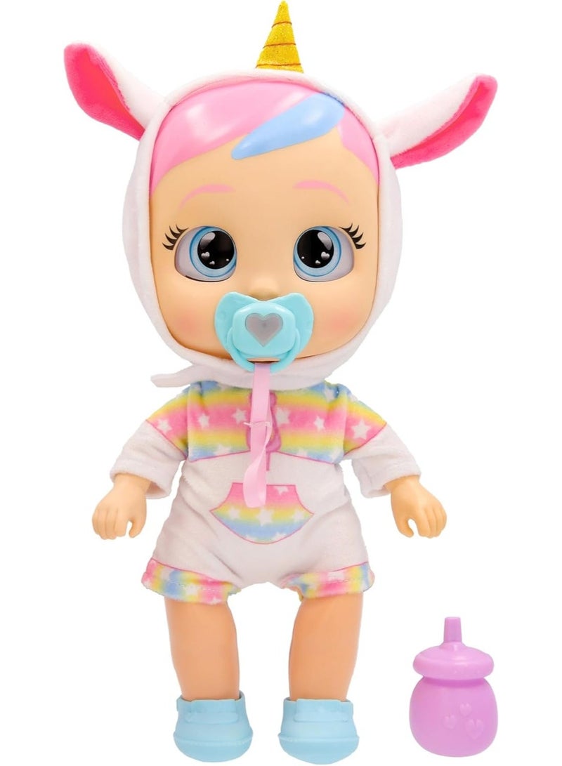 Cry Babies Dreamy Interactive Doll My First Steps With Sounds And LED Tears Walking Baby Doll Toy For Children - Image 3