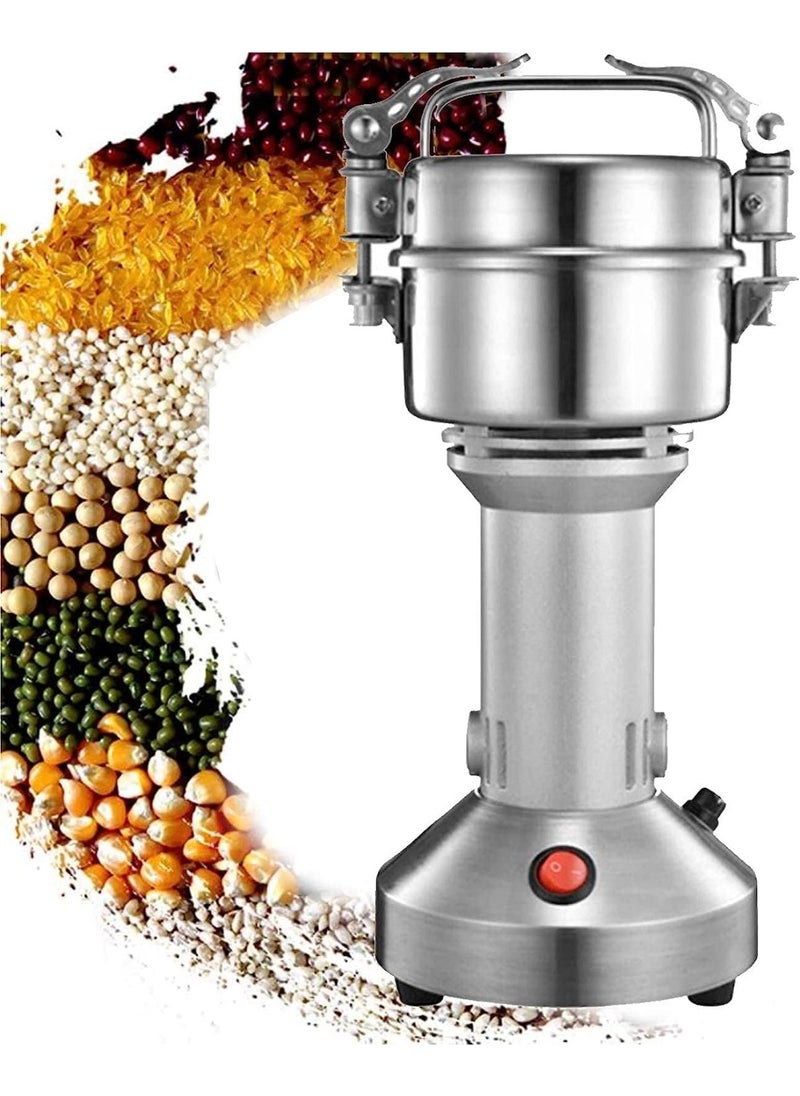 Electric Grain Grinder, 200G Large Capacity , High Speed Food Processor with Overload Protection Function 1250W
