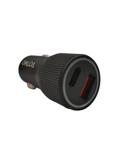 VOTWO Car charger made of zinc alloy, fast charging with two ports from VOTWO  - Image 1