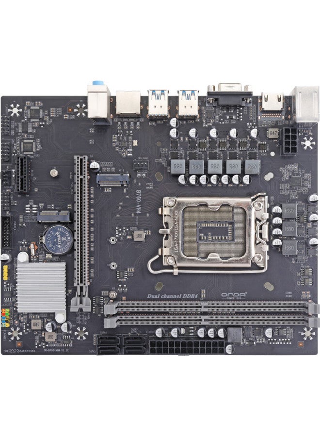 Onda B760-vh4 Supports Ddr4 Cpu 12600k/14400f/13490f Gaming And Entertainment Motherboard - Image 4