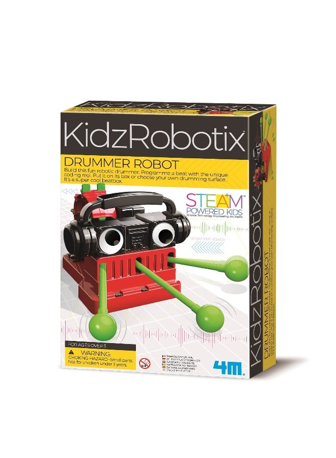 4m Kidzrobotix Drummer Robot Toy - Image 1