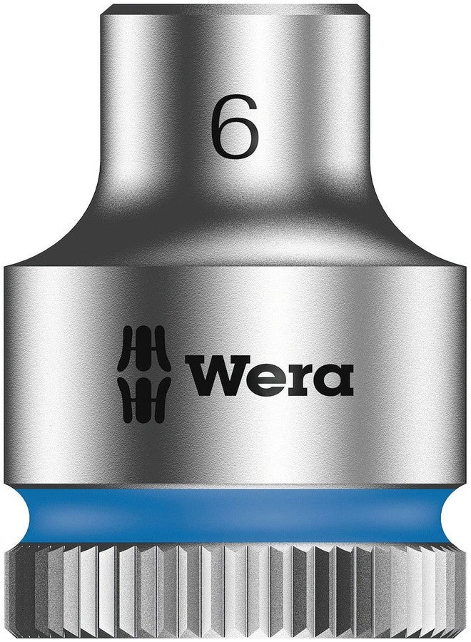 Wera - 5003551001 Zyklop 8790 HMB 3/8" Socket, Hex head 6mm x Length 29mm - Image 1