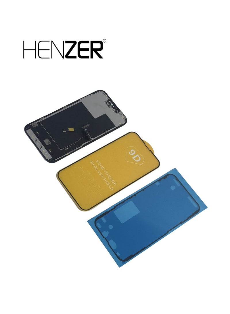 Henzer iPhone 13 Pro Super Retina IPS  Wide Color Support Multi Touch HDR Screen With Oleophobic Coating Mercury Free Display - Image 4