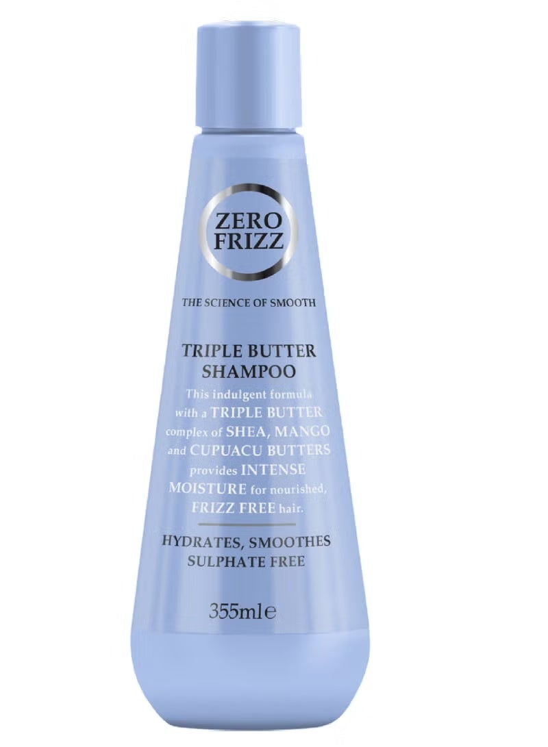 Zero Frizz TRIPLE BUTTER SHAMPOO 355ML