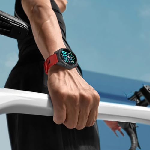 ISABAKE Watch Band for Garmin Vivoactive 4/Venu 3/Venu 2, 22mm Quick Release Silicone Replacement Strap for Forerunner 570 47mm/Forerunner 265/Forerunner 255 - Image 3
