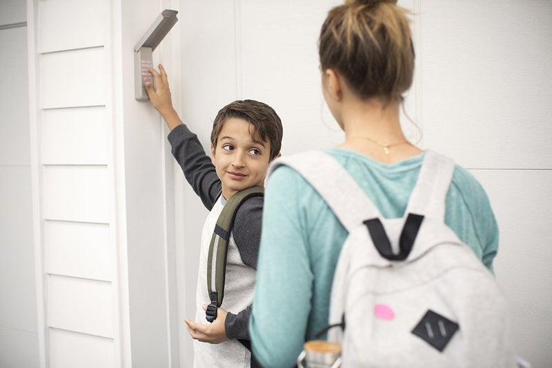 Chamberlain 940EV-P2 Keyless Garage Door Access System - Quantity 1, Gray - Image 1