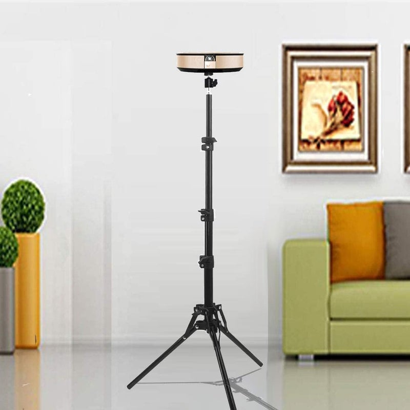 Coret Mini Projector Stand, Portable Camera Holder with 360 Rotatable Head, Adjustable Height 26-60in - Image 4
