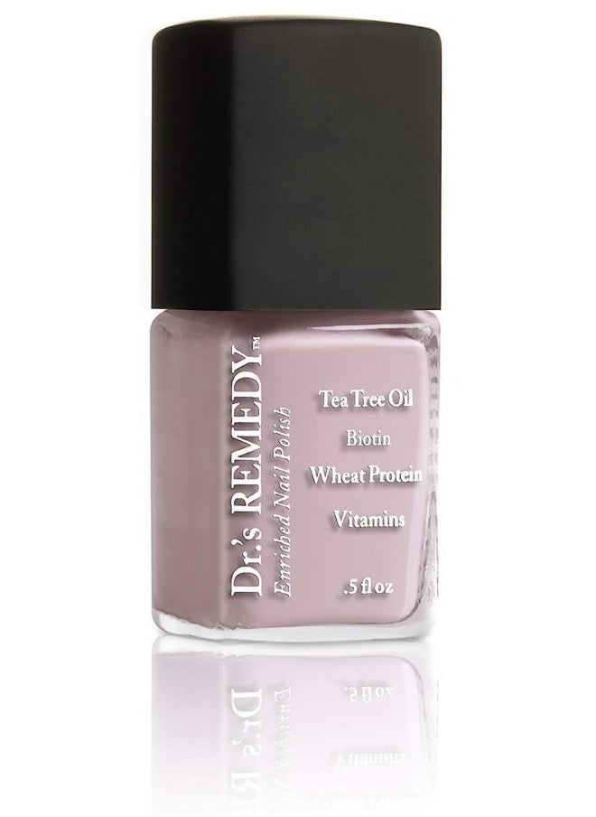 Dr.'s Remedy Drs Remedy Nail Polish, All Natural Enriched Nail Strengthener Non Toxic and Organic   Beloved Blush  - Image 1