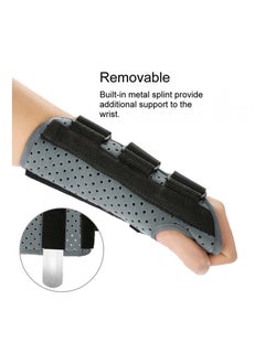 Y&D 1PCS Wrist Support Splint Brace, Adjustable Hand Protection Breathable Protective Belt Carpal Tunnel Aid Orthosis Fixation Correction Device for Joint Sprain & Correction(l-Left)  - Image 2