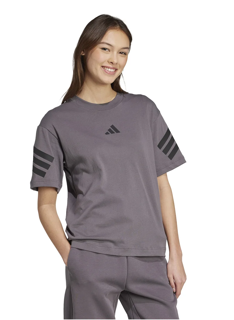 Adidas Future Icons 3 Stripe T-Shirt
