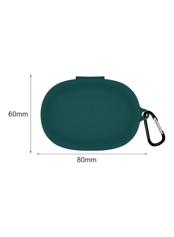 Protective Case Cover For Realme Buds Q Tws Wireless Earphones Green - Image 2