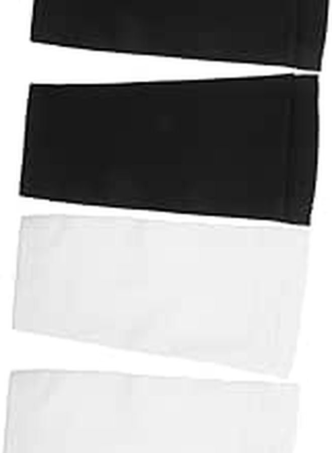 2 Pairs Football Shin Guard Sleeves Compression Fit Breathable Shin Pad Holders for Beginners - Image 1