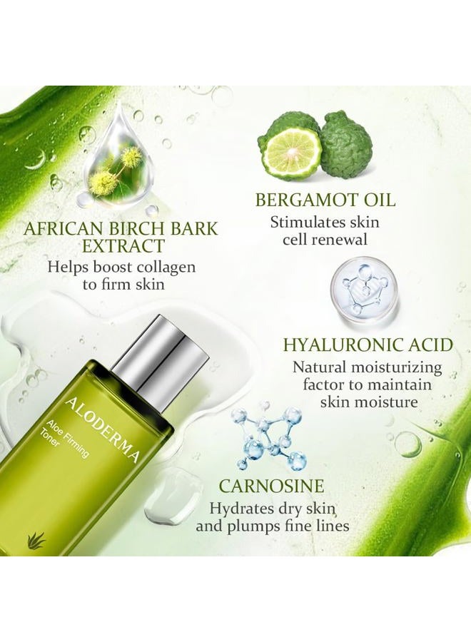 ALODERMA Aloe Rejuvenating Skin Toner, 100ml, Made with 93% Pure Organic Aloe Juice, Rejuvenating and Firming, Natural Nourishing Skin Care - Image 3