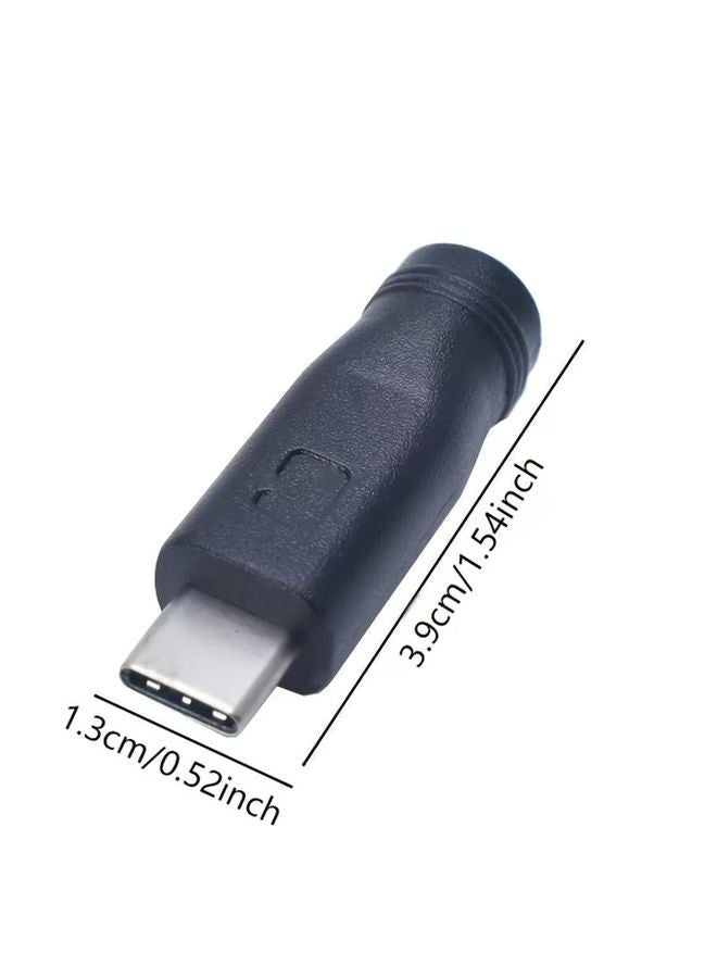 1pc DC 5.5mm Male To Type C Female Adapter Uncharged Power Mode No Battery Required - Image 3