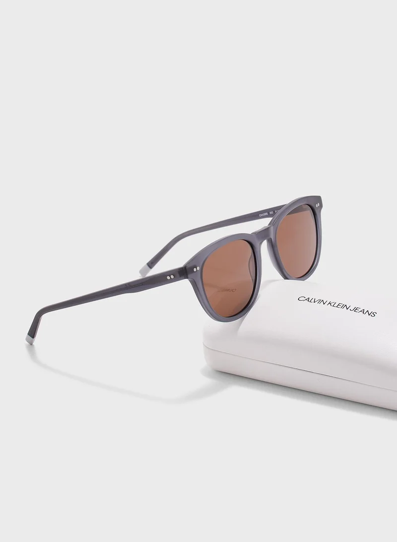 CALVIN KLEIN CK4358S Cateye Sunglasses