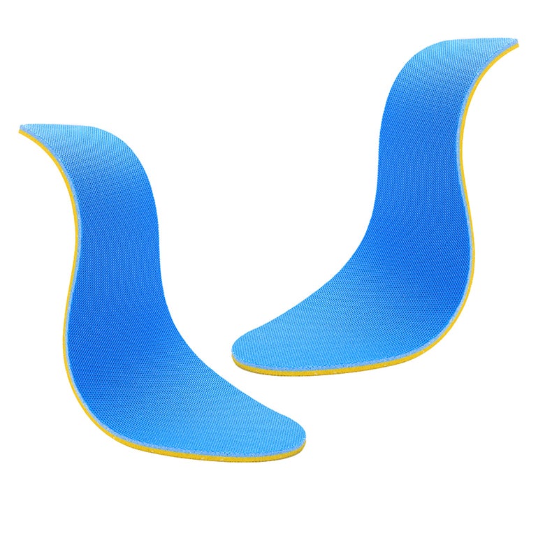 1 Pair Male Insoles Breathable Shoe-pads Sweat Absorption Odor-resistant Shoe Inserts Sports Shoe Cushions (Yellow Size 45) - Image 3