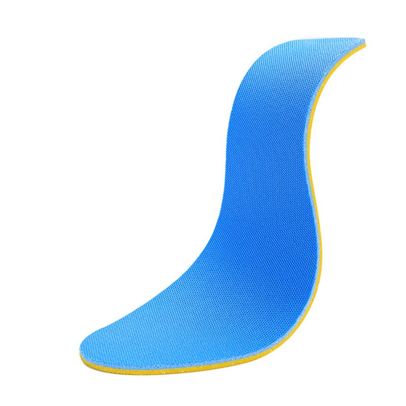 1 Pair Male Insoles Breathable Shoe-pads Sweat Absorption Odor-resistant Shoe Inserts Sports Shoe Cushions (Yellow Size 45) - Image 2