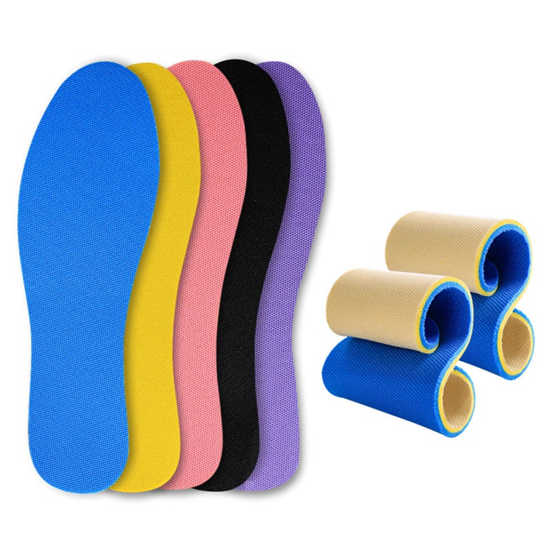 1 Pair Male Insoles Breathable Shoe-pads Sweat Absorption Odor-resistant Shoe Inserts Sports Shoe Cushions (Yellow Size 45) - Image 4