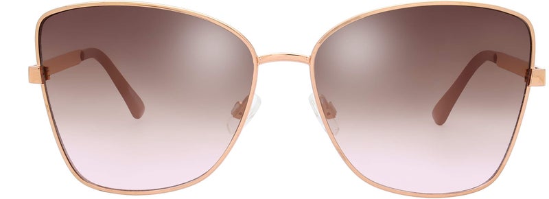 The Fresh Classic Crystal Elegant Women Beauty Design Sunglasses Gift Box (L173-Rose Gold, Brown/Pink) - Image 4