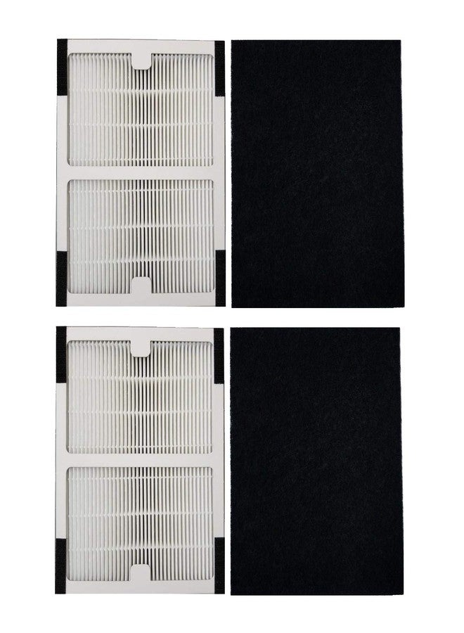 HALIEVE Replacement Idylis Air Purifier Filter B - 2 Pack Hepa & Carbon Filter Set for Idylis Air Purifiers Idylis IAP-10-125,IAP-10-050,IAP-10-150,AC-2125,AC2126,AC-2126 Model # IAF-H-100B - Image 1