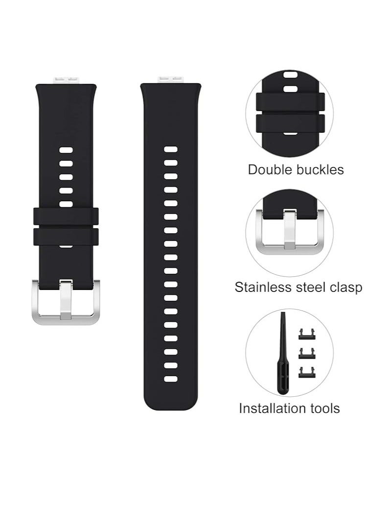 Compatible Bracelet for Huawei Watch Fit Replacement Straps for Women Men Sport Strap Accessories Silicone Band (No Watch)  - Image 4