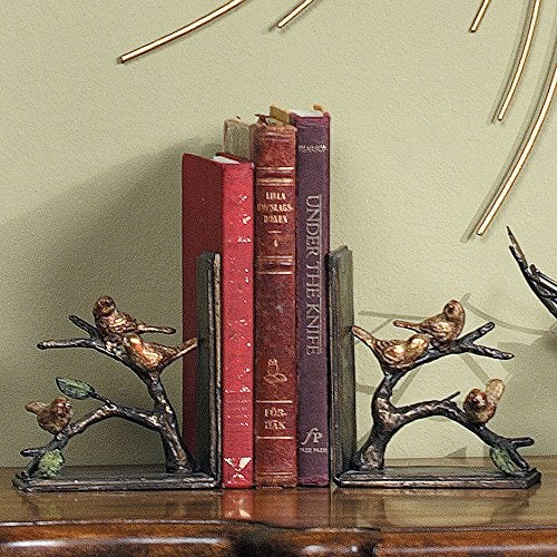 SPI Sparrows on a Branch Pair of Bookends - Image 4