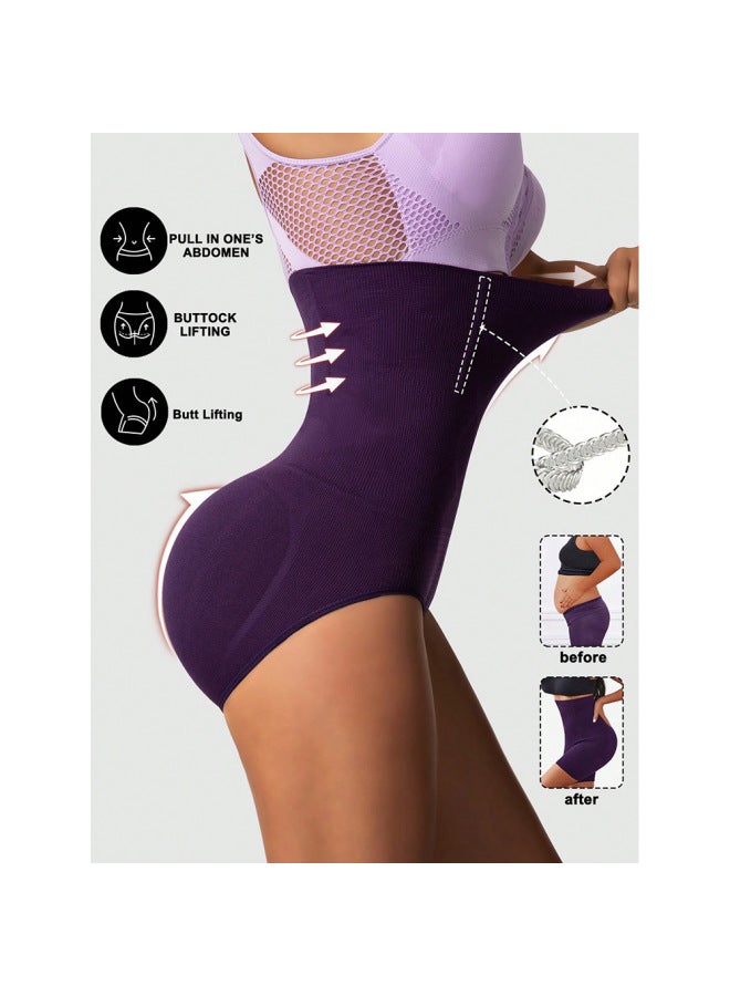 High-waisted Postpartum Tummy Control Seamless Underwear Tummy Control Pants For Women Seamless Stomach Control Lift Body Shaping Pants Women's Body Shaping Pants