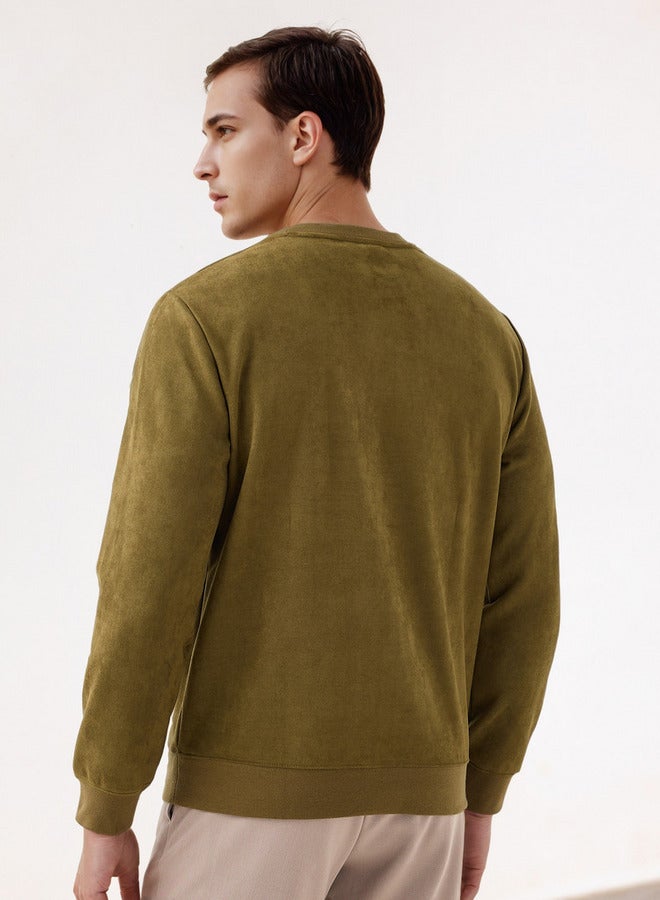 Iconic Textured Sweatshirt - Image 3