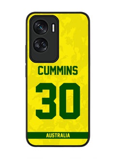 Stylizedd Cover for Honor 90 Lite 5G / Honor X50i 5G Case, Rugged Black Slim fit Protective Phone Cases - Player Name - Pat Cummins, Jersey Number- 30  - Image 1