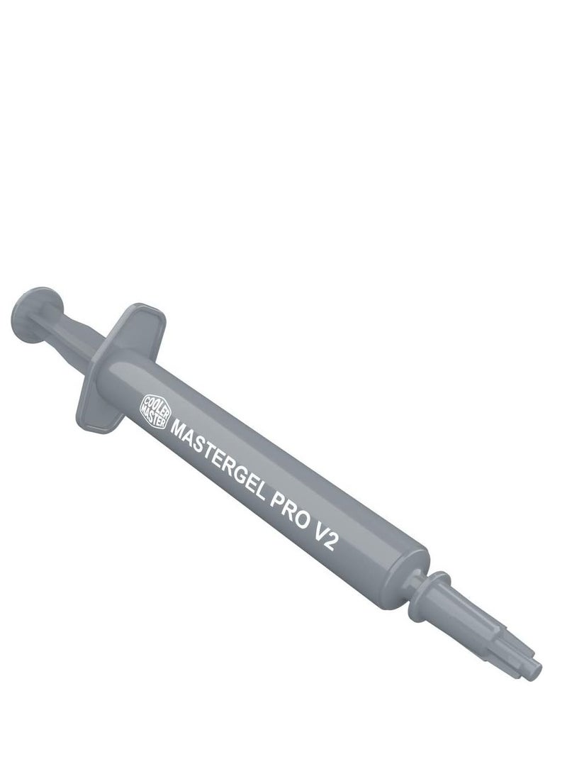 كولر ماستر مركب ماستر جل برو في 2 من كولر ماستر، مركب حراري عالي الاداء مع موصلية عالية لوحدة المعالجة المركزية-كارت الشاشة، وات بالمتر كلفن=9متر، مصمم لمبردات وحدة المعالجة المركزية وكارت الشاشة، 4-Pin - Image 3